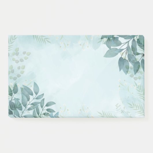 Post-it® Botanical Post it Notes (Devant)