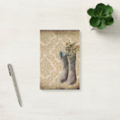 Post-it® Bottes de cowboy de pays occidental de lavande de (Bureau)