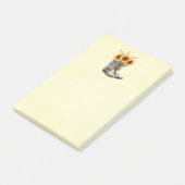 Post-it® Bottes rustiques Cowboy avec tournesol (Incliné)