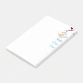 Post-it® Bouche portant bébé amusant notes collantes (Incliné)