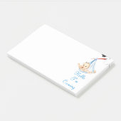 Post-it® Bouche portant bébé amusant notes collantes (Incliné)