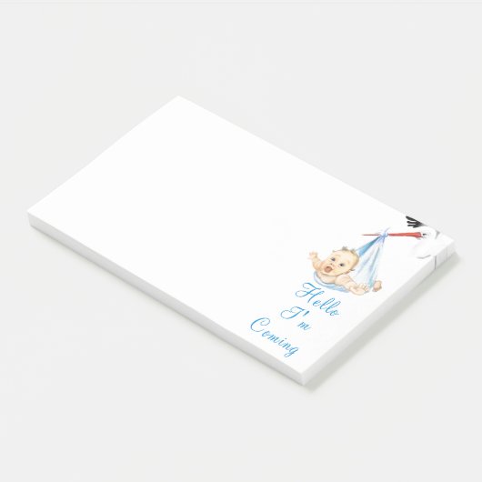 Post-it® Bouche portant bébé amusant notes collantes (Incliné)