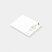 Post-it® Bouche portant bébé amusant notes collantes (Incliné)