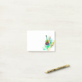 Post-it® Bouchon de guitare (Sur un bureau)