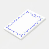 Post-it® Boucles de messages Cadres de Doodle NOM PERSONNAL (Incliné)