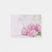 Post-it® Bougies et Roses (Devant)