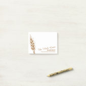 Post-it® Boulangerie commerce blé germe post il note (Sur un bureau)