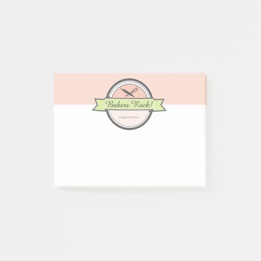 Post-it® boulangerie couleur sur mesure broche à whisky cui (Devant)