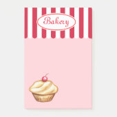 Post-it® Boulangerie Cupcake Post It Notes (Devant)