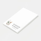 Post-it® Boulangerie fraîche moderne Professionnel Logo Ent (Incliné)