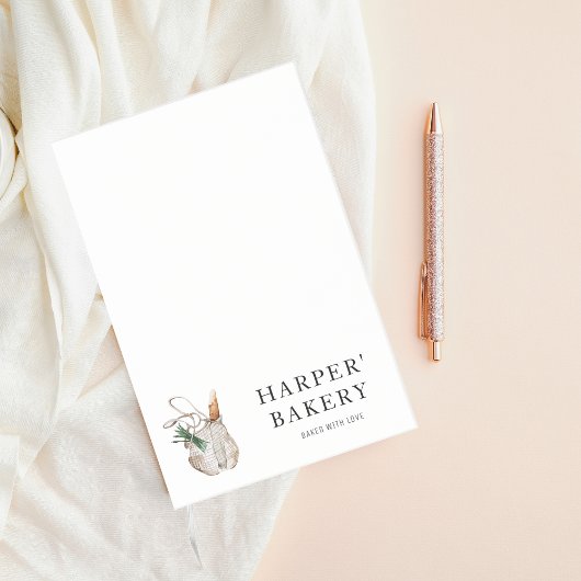 Post-it® Boulangerie fraîche moderne Professionnel Logo Ent