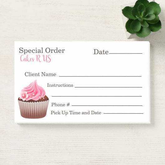 Post-it® Boulangerie - Note spéciale Pad (Bureau)