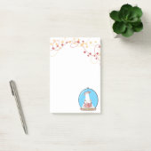 Post-it® Boule à neige Noël ours polaire Notes (Bureau)