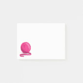Post-it® Boule de fil rose (Devant)
