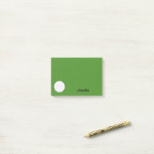 Post-it® Boule de golf Personnaliser (Sur un bureau)