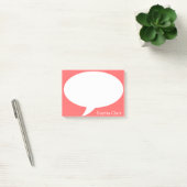 Post-it® Boule de présentation orange foncé arrondie person (Bureau)
