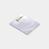 Post-it® BOULE D'HYGÉIE, MÉDECINE, PHARMACIE Turquoise viol (Incliné)