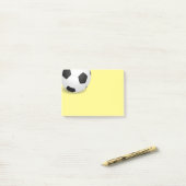 Post-it® Boule du Courrier--Note-Football (Sur un bureau)