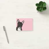 Post-it® Bouledogue français | Frenchie mignon rose (Bureau)