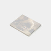 Post-it® Bouledogue français somnolent (Incliné)