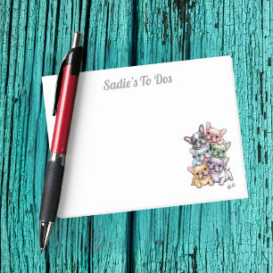 Post-it® Bouledogue français Voyage Envie de voyager Mignon