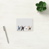 Post-it® Bouledogues Français | Chien de compagnie Frenchie (Bureau)