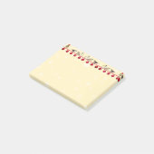 Post-it® boules de Noël et oiseaux de chant (Incliné)