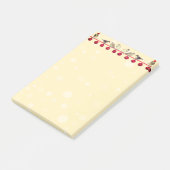 Post-it® boules de Noël et oiseaux de Noël (Incliné)