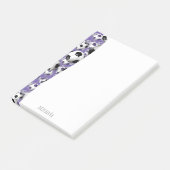 Post-it® Boules de soccer violet filles (Incliné)