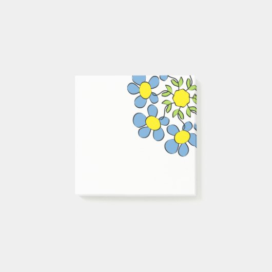 Post-it® Bouquet de fleurs de printemps (Devant)