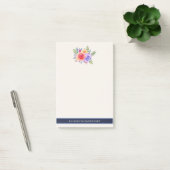 Post-it® Bouquet de fleurs Rose aquarelle (Bureau)