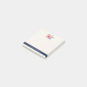 Post-it® Bouquet de fleurs Rose aquarelle (Incliné)