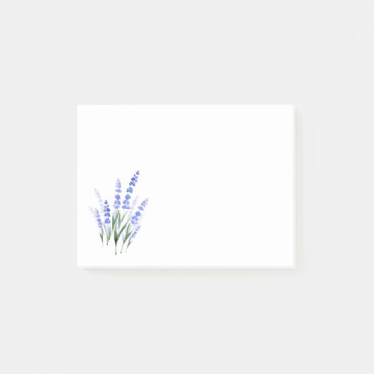 Post-it® Bouquet de lavande aquarelle (Devant)