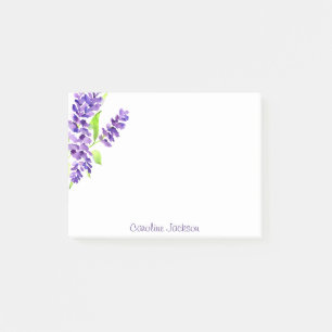 Post-it® Bouquet de lilas personnalisé