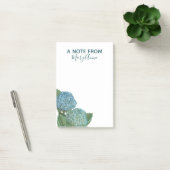 Post-it® Bouquet Dusty Blue Hydrangea (Bureau)