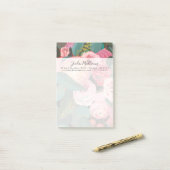 Post-it® Bouquet Eucalyptus (Sur un bureau)