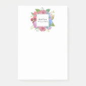 Post-it® Bouquet fleur sauvage personnalisé (Devant)