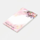 Post-it® Bouquet floral boho roux romantique (Incliné)