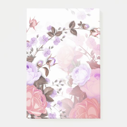 Post-it® Bouquets de Roses 5 (Devant)