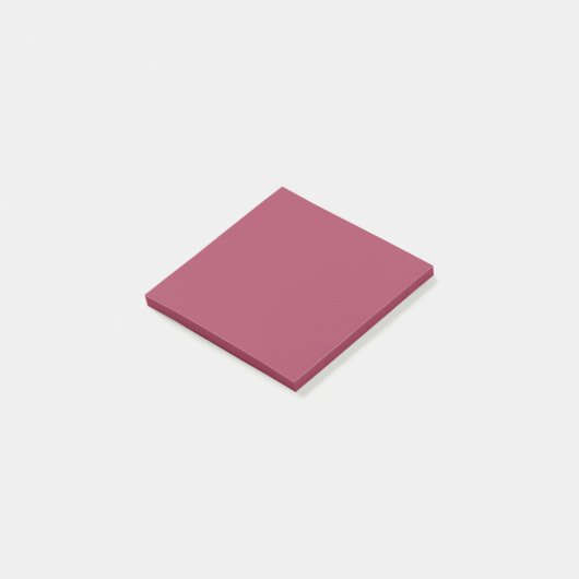 Post-it®  Bourgogne clair (couleur solide)  (Incliné)