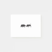 Post-it® Bourse de Bear Bull (Devant)