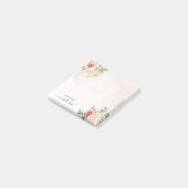 Post-it® Bourse de pivoine et d'or (Incliné)