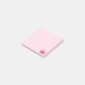 Post-it® Bourse rose Emoji (Incliné)