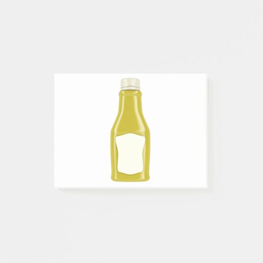 Post-it® Bouteille pour la moutarde ou la mayonnaise (Devant)