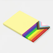 Post-it® Bouton Bouton Pride LGBTQ+ Notes post-it (Incliné)
