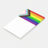 Post-it® Bouton Bouton Pride LGBTQ+ Notes post-it (Incliné)