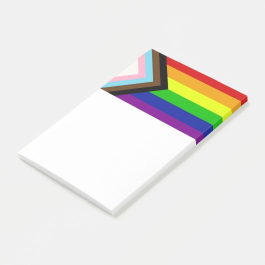 Post-it® Bouton Bouton Pride LGBTQ+ Notes post-it (Incliné)
