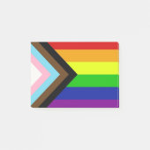 Post-it® Bouton LGBTQ+ Pride (Devant)