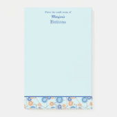 Post-it® Boutons et aiguilles à coudre Personnalisées (Devant)