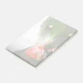 Post-it® Bow D'Un Navire De Marchandises Rouge Et Vert|Long (Incliné)